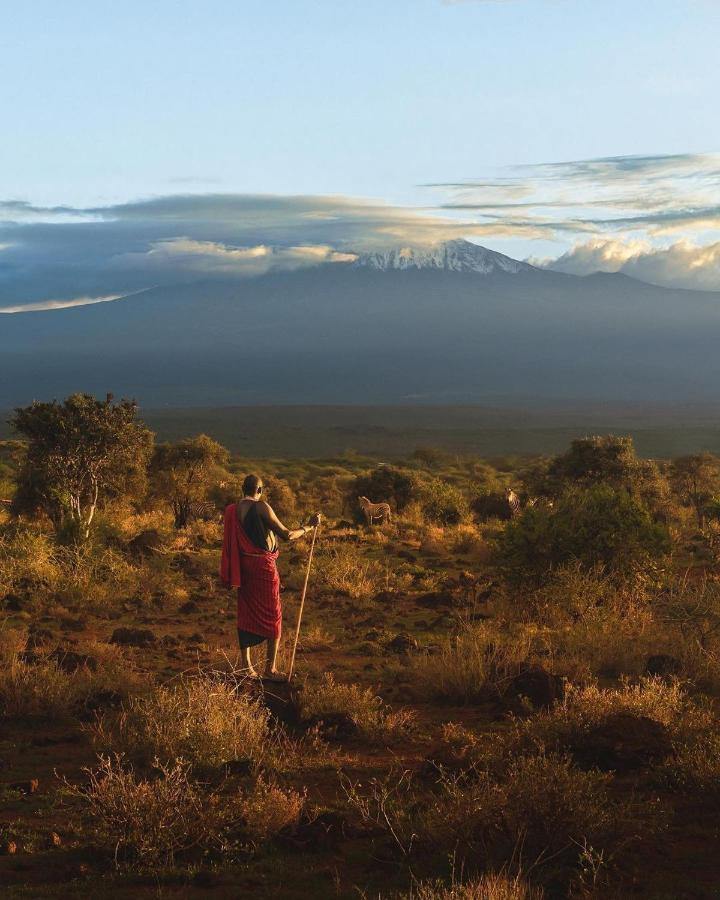 Amboseli Cultural Camping מראה חיצוני תמונה
