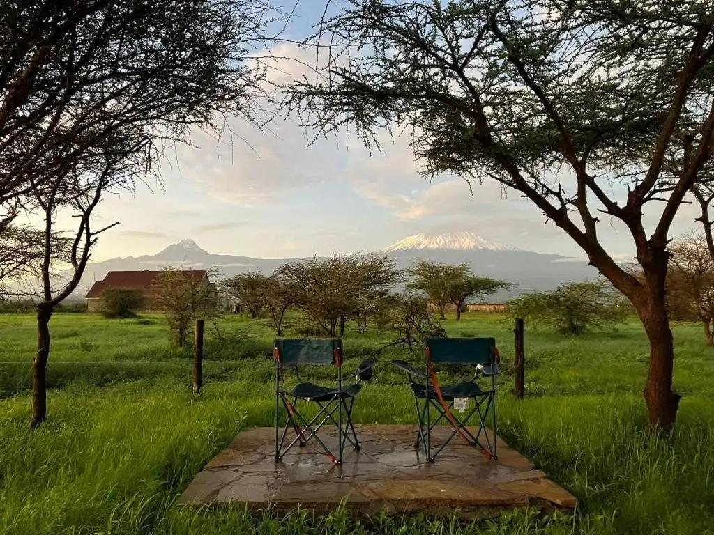 Amboseli Cultural Camping מראה חיצוני תמונה